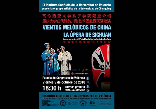 Espectáculo de la ópera de Sichuan